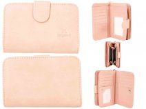 JBPS126 PINK PURSE WITH POP FRONT & REAR & 1 ZIP