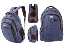 LL-144 NAVY 18'' BACKPACK W/LAPTOP SLEEVE