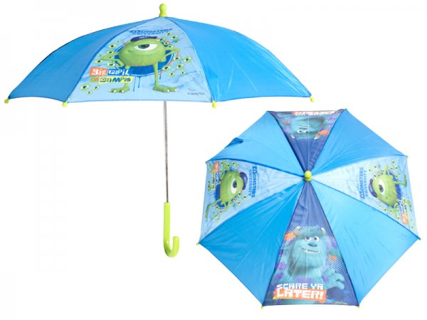 9434 - Kids Umbrella Blue/Lt Green Monster University Disney