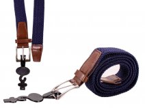 STRETCHY 06 NAVY BELT M/L 32''-38'' FOR MEN AND WOMEN