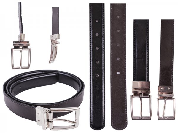 2710 1.25" BLK/BR REVERSABLE BELT WITH SMOOTH GAIN XXL (44"-48")