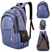 LL-233 NAVY 18'' BACKPACK W/LAPTOP SLEEVE
