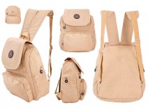 LL-74 BROWN 12'' BACKPACK