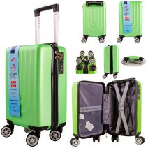 T-HC-US-07 GREEN 15.7'' UNDER-SEAT CABIN-SIZE TROLLEY SUITCASE