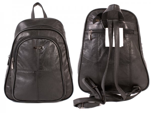 1958 Nappa Backpack 2 Front Zips