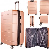 T-HC-LS-01 ROSE GOLD 32'' TRAVEL TROLLEY SUITCASE