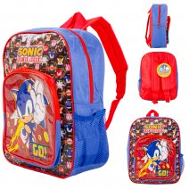 11297-3209 RED/NAVY SONIC KIDS BACKPACK
