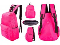 2593 PINK BACKPACK WITH 14'' LAPTOP SLEEVE