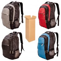 BP-104 ASSORTED BOX OF 24 18'' BACKPACK