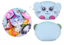 7090 MOUSE Zip Round Printed Coin Purse