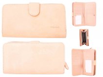 JBPS113 PINK PURSE WITH POP FRONT & REAR & 1 ZIP