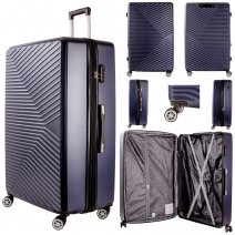 T-HC-11 NAVY 32'' TRAVEL TROLLEY SUITCASE