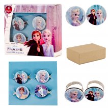 2125-8490T BOX OF 12 FROZEN ASSORTED 4 RING BOX SET